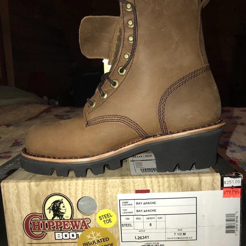 Chippewa Steel Toe Boots
